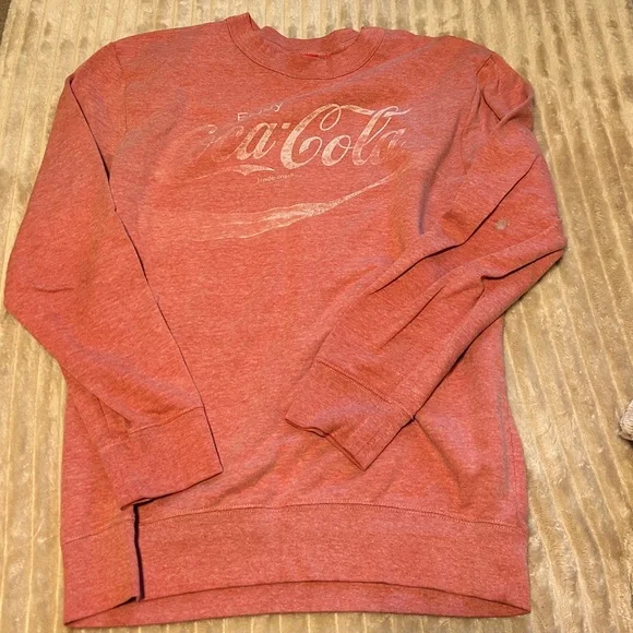 Coca Cola Vintage Women's Crew Neck Sweatshirt - Picture 2 of 3